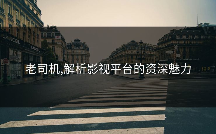 老司机,解析影视平台的资深魅力